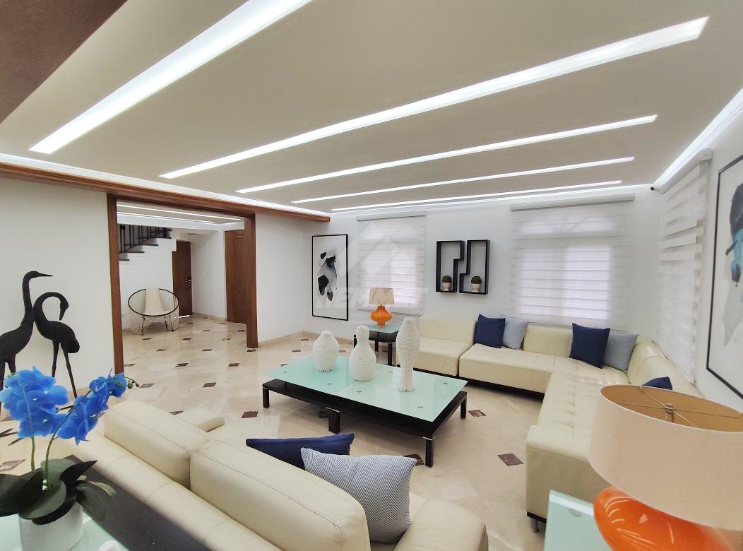 casas - MODERNA CASA AMUEBLADA CON PISCINA CERROS GURABO SANTIAGO 3