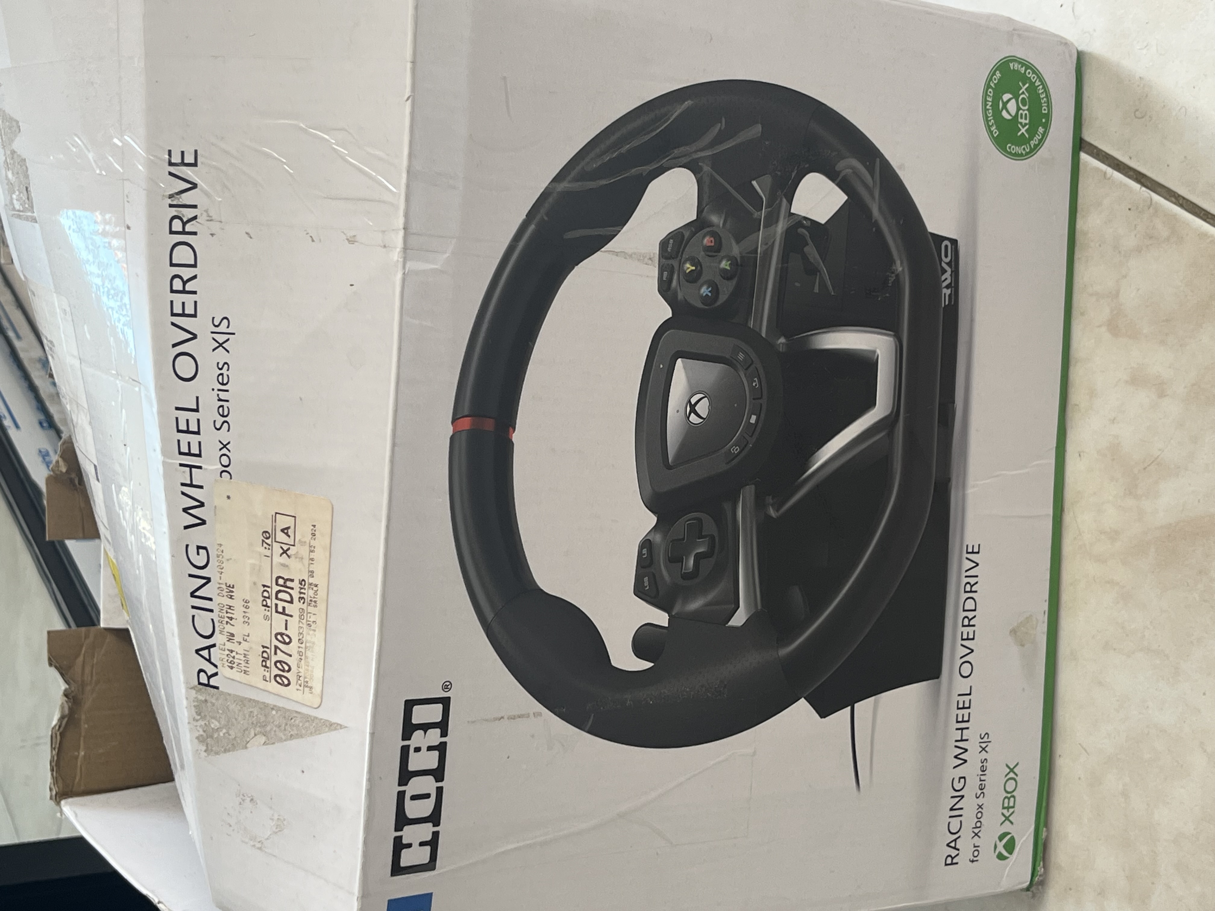 consolas y videojuegos - Volante HORI WHEEELS Xbox  0