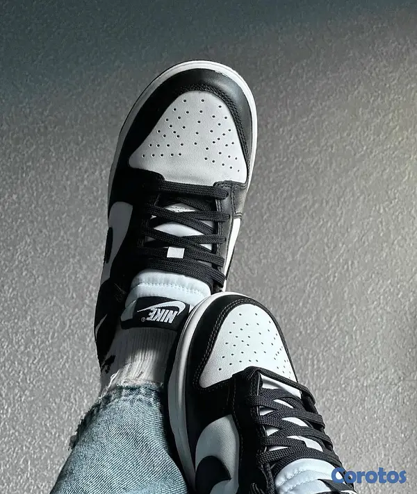 zapatos unisex - Tenis Teni Nike Dunk Low Retro Panda Black White Original Originales Sneaker 🐼 3
