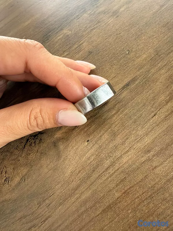 otros electronicos - OURA RING GEN 3 HERITAGE, SILVER FINISH, SIZE 8  2