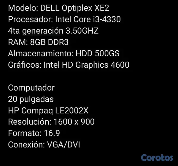 computadoras y laptops - Computadora de Escritorio  4