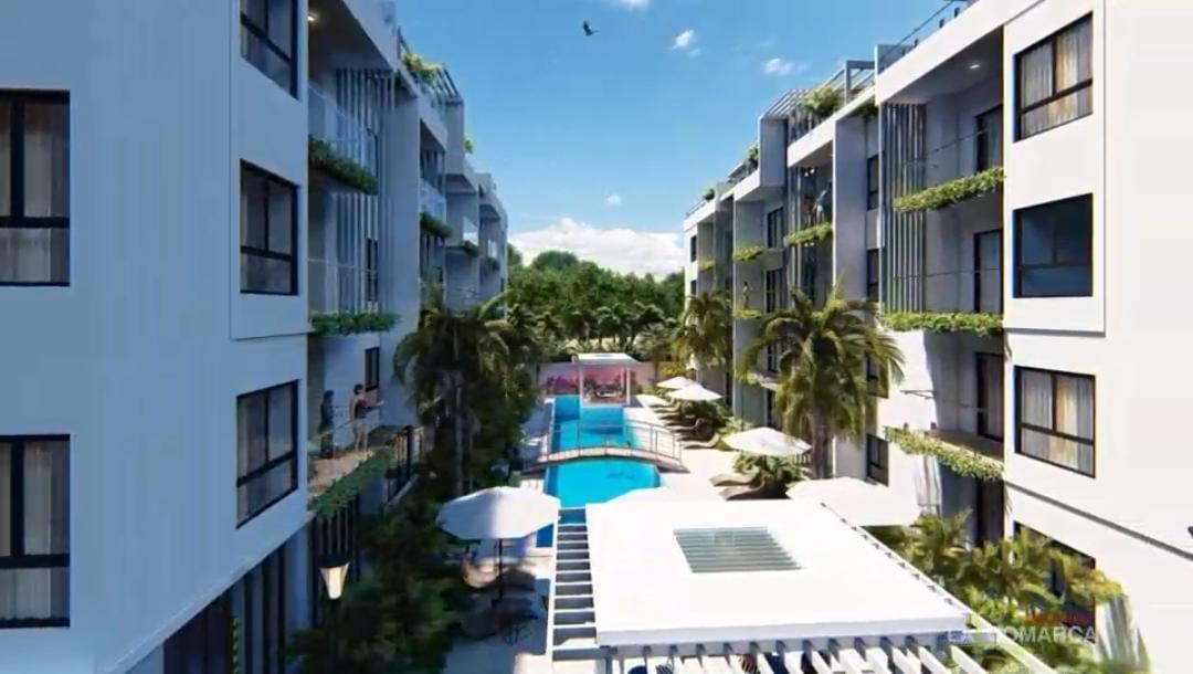 apartamentos - Apartamentos de Venta en  Bávaro Punta Cana. Proyecto Cerrado Palm Beach 0