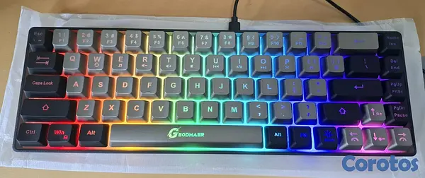 computadoras y laptops - Teclado Gaming GEODMAER  4