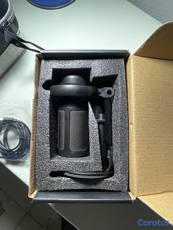camaras y audio - 🎤 Micrófono USB RGB para PC/Streaming – ¡Nuevo en caja! 5
