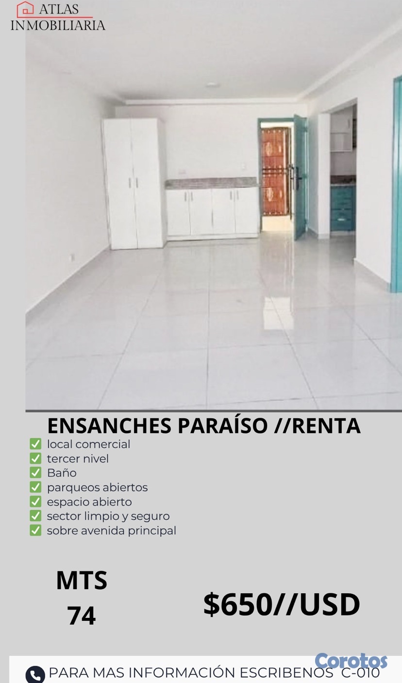 oficinas y locales comerciales - se alquila local  2