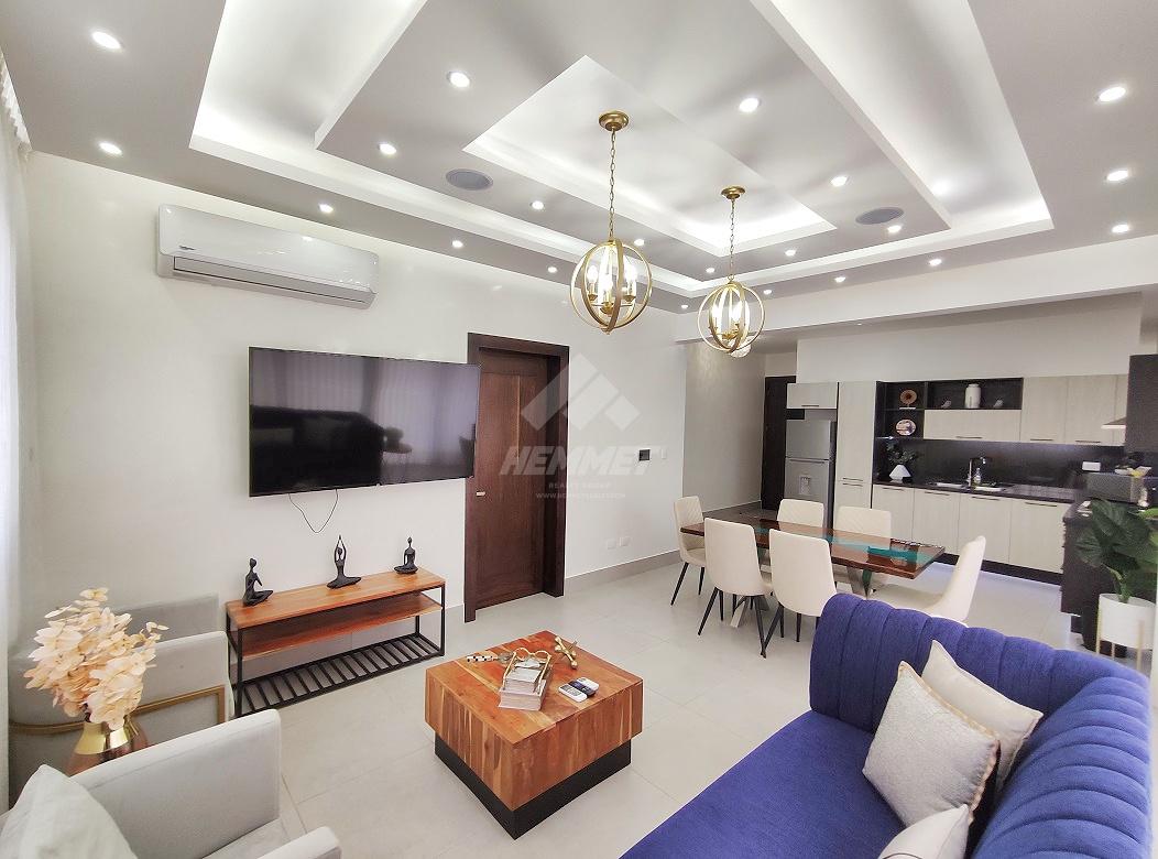 apartamentos - ESTUDIO AMUEBLADO CON PISCINA LA ESMERALDA SANTIAGO 6
