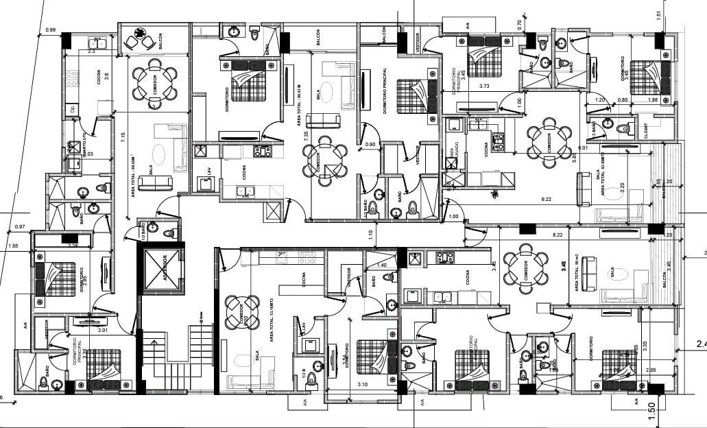apartamentos - Apartamento en venta en Urbanización Tropical 5