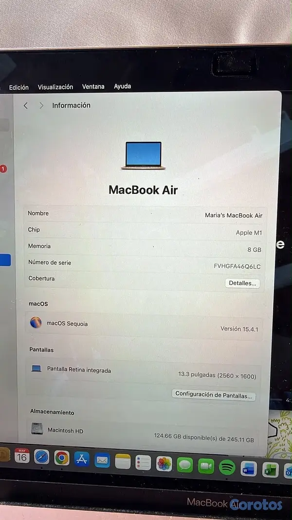 computadoras y laptops - Macbook air 2020 8