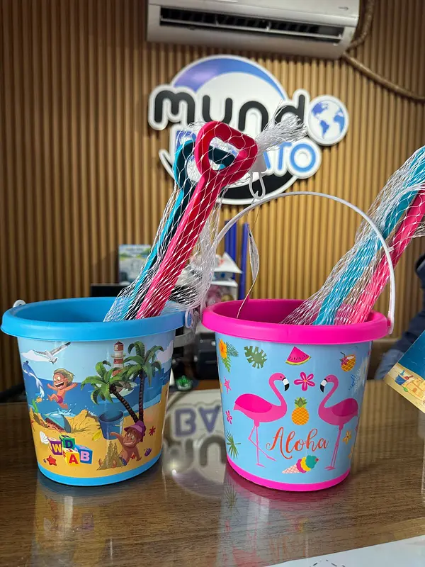 juguetes - cubeta para playa  1