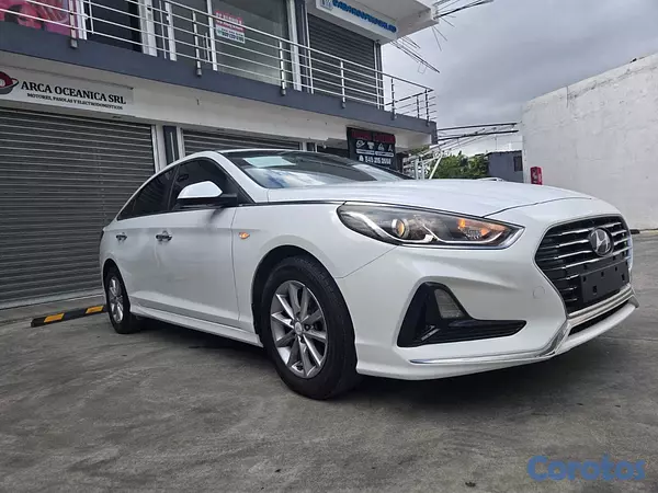 carros - HYUNDAI SONATA NEW RISE 2018 BLANCO GASOLINA 4