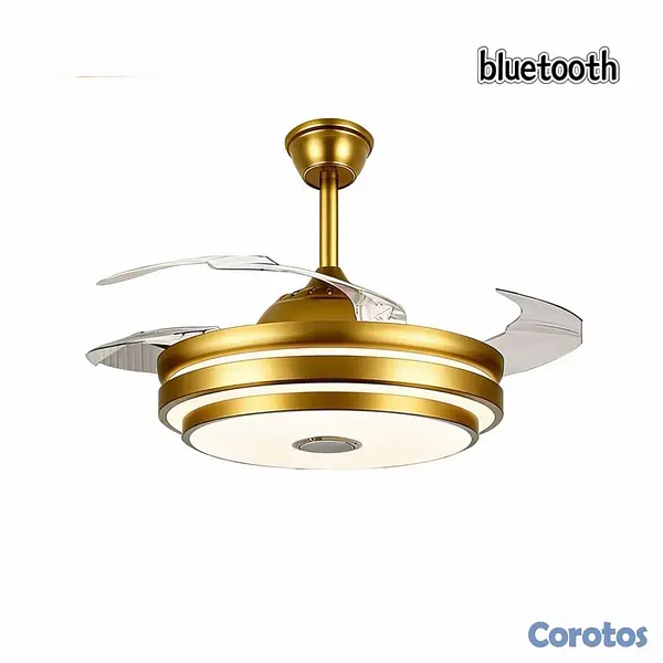decoración y accesorios - Lampara con abanico de lujos  8