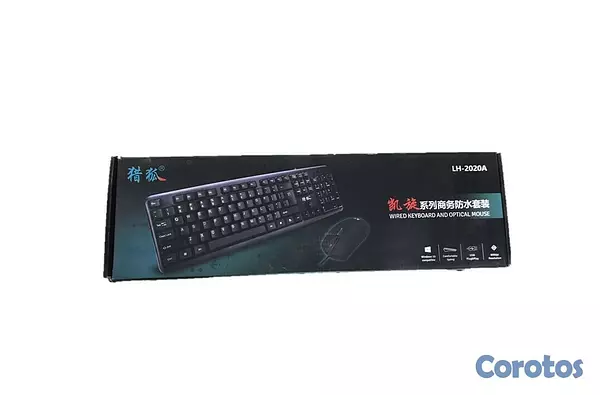 accesorios para electronica - Mouse y teclado USB LH-2020.
 5