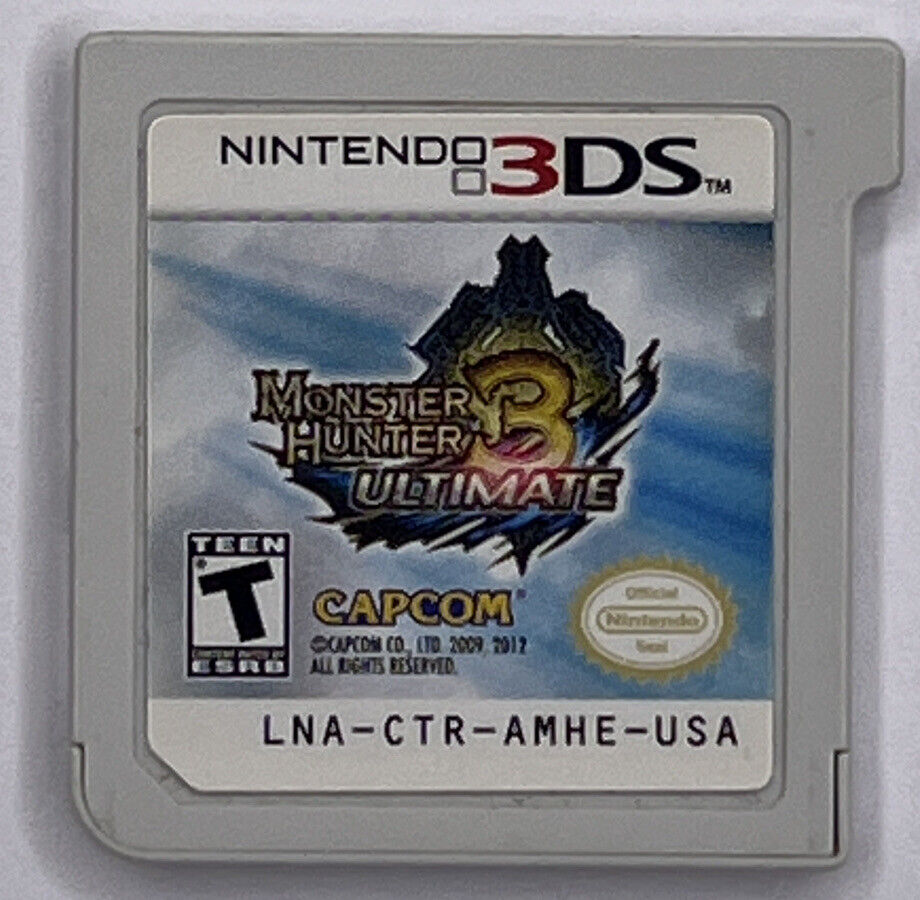 consolas y videojuegos - Monster Hunter 3 Ultimate de Nintendo 3DS 0