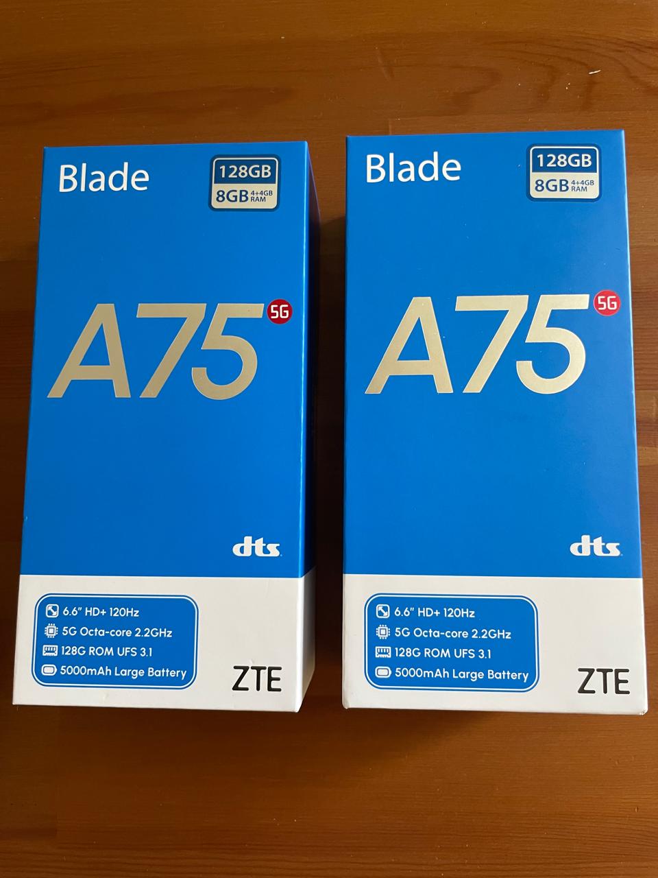 celulares y tabletas - Nuevo celular ZTE Blade A75, 6.6" pantalla 1