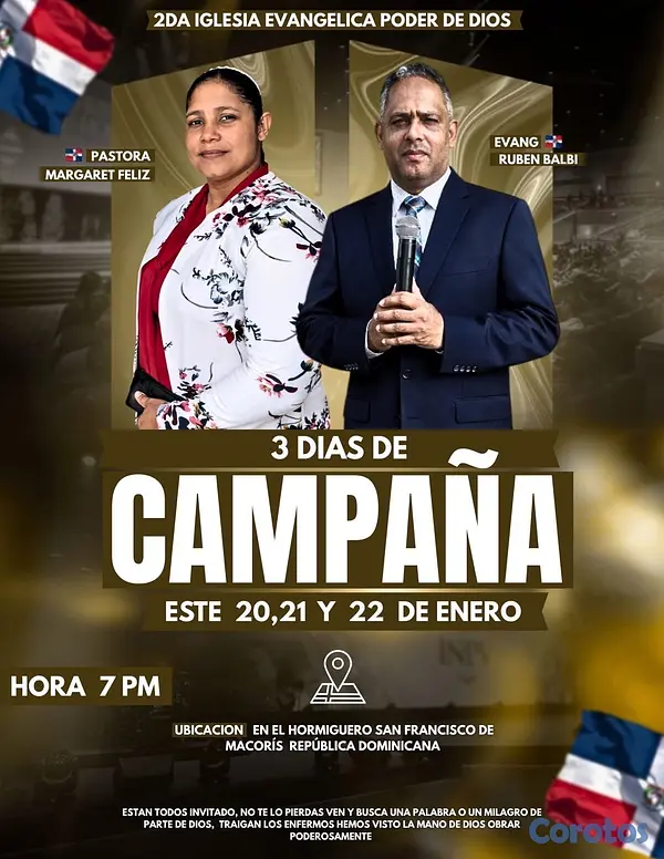 servicios profesionales - Creo Flyers para Eventos Cristianos y Actividades 7