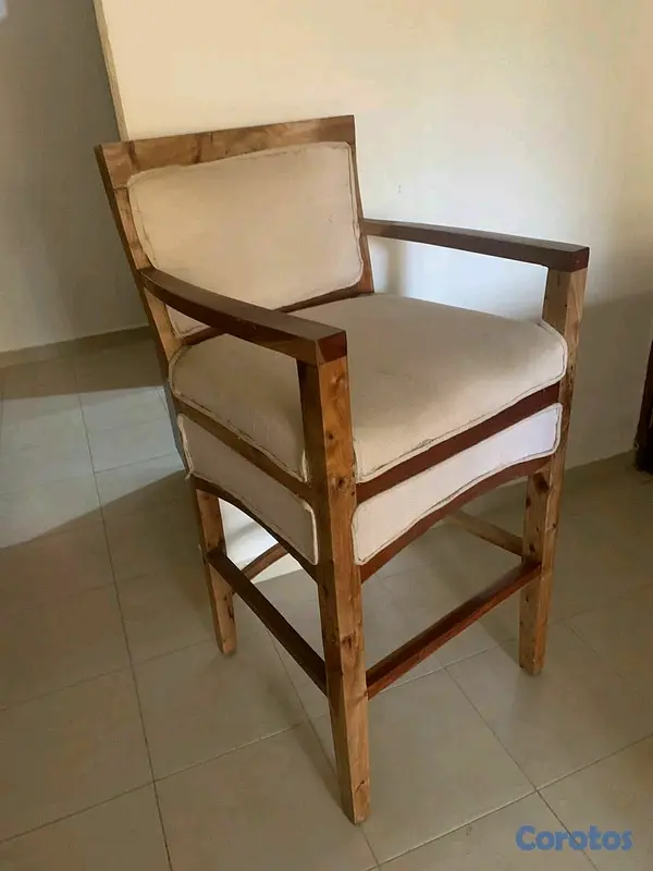 muebles y colchones - 2 sillas altas para desayunador( de ilumel) 3