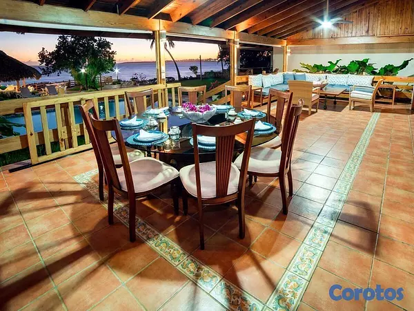 casas vacacionales y villas - Villa Ocean Front Casa de campo la Romana  7