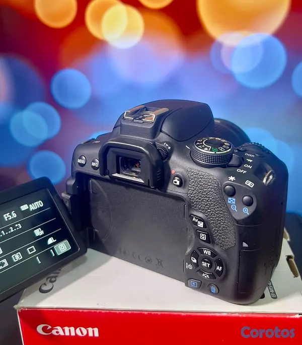 camaras y audio - Camara Canon T6i Wifi Con Pantalla Touch  6