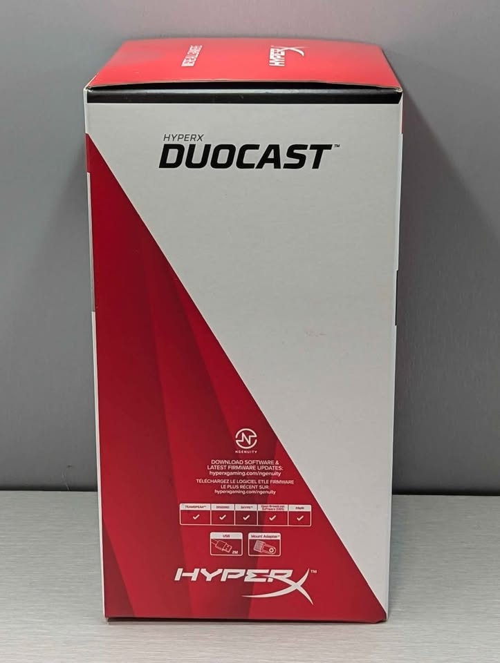 accesorios para electronica - Micrófono USB Hyper X DuoCast 2
