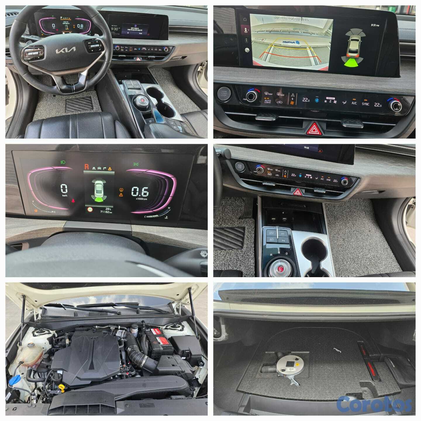 carros - KIA K8 2022 BLANCO GLP 2