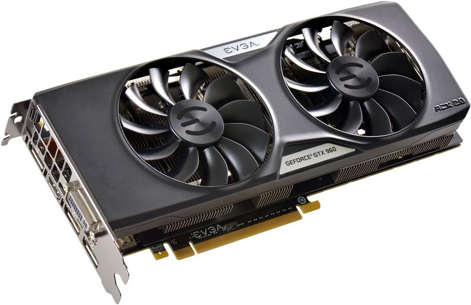computadoras y laptops - Tarjeta de video EVGA GeForce GTX 960 4GB SSC