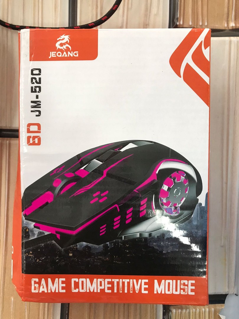 otros electronicos - Mouse Gaming JM - 520 RGB USB Luz Led Multicolor
 7