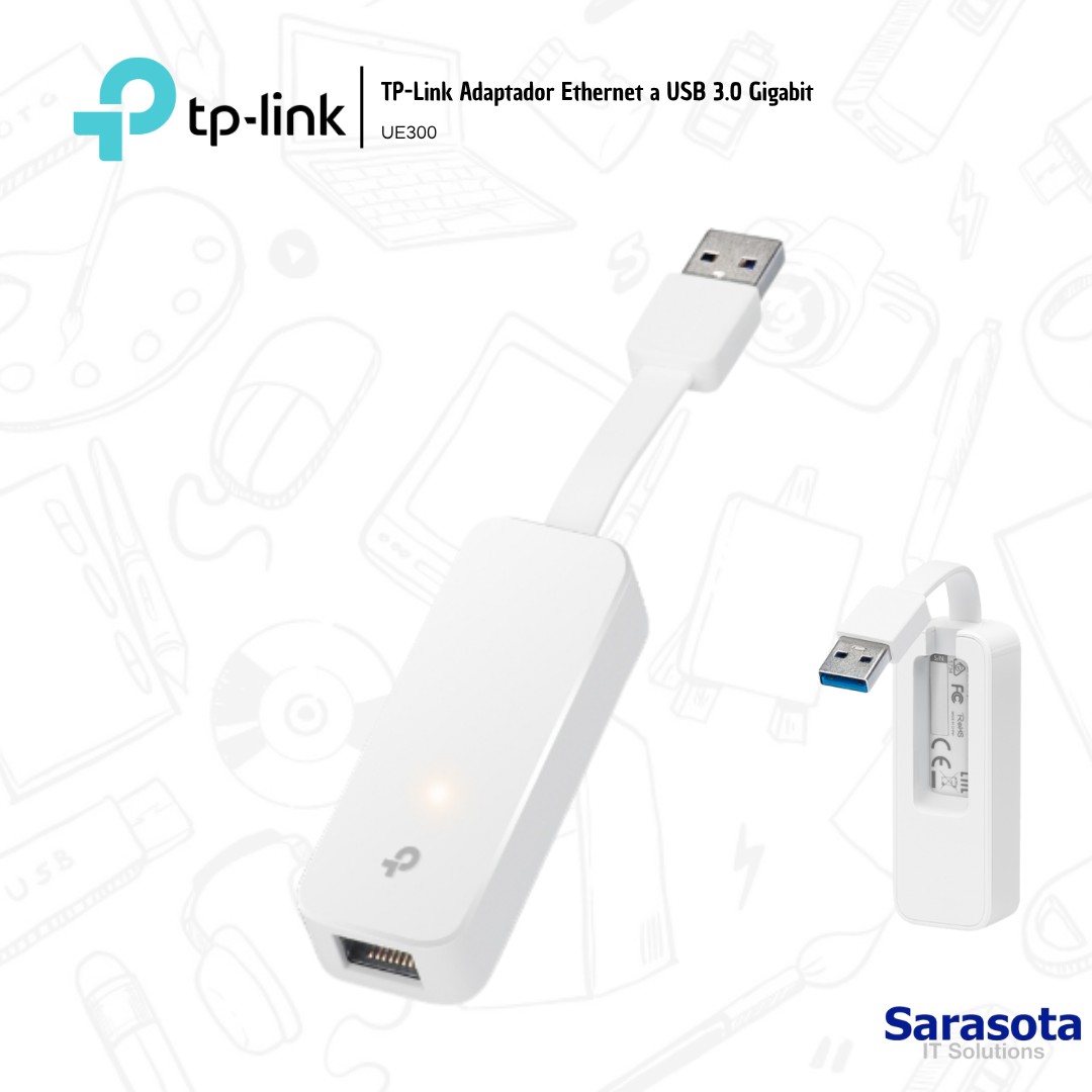 accesorios para electronica - TP-Link Adaptador Ethernet RJ45 a USB 3.0 UE300 1