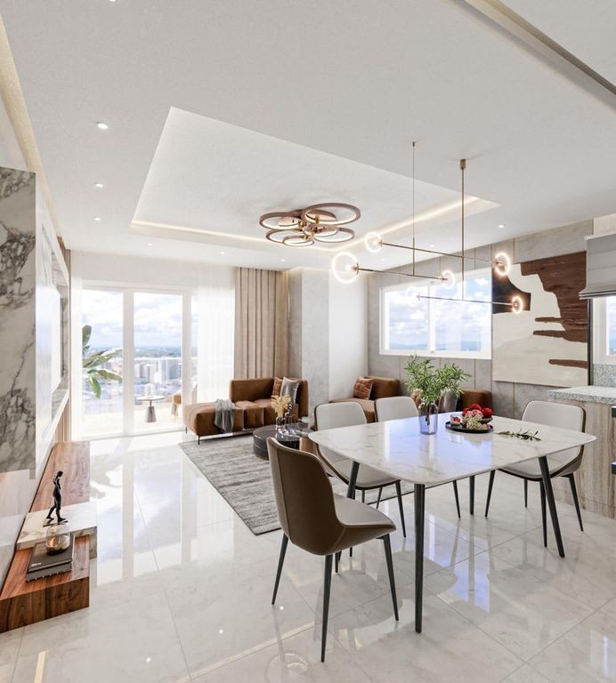 apartamentos - Proyecto de apartamento en venta de 1 y 2 hab, ascensor, piscina, Gym y balcón 2