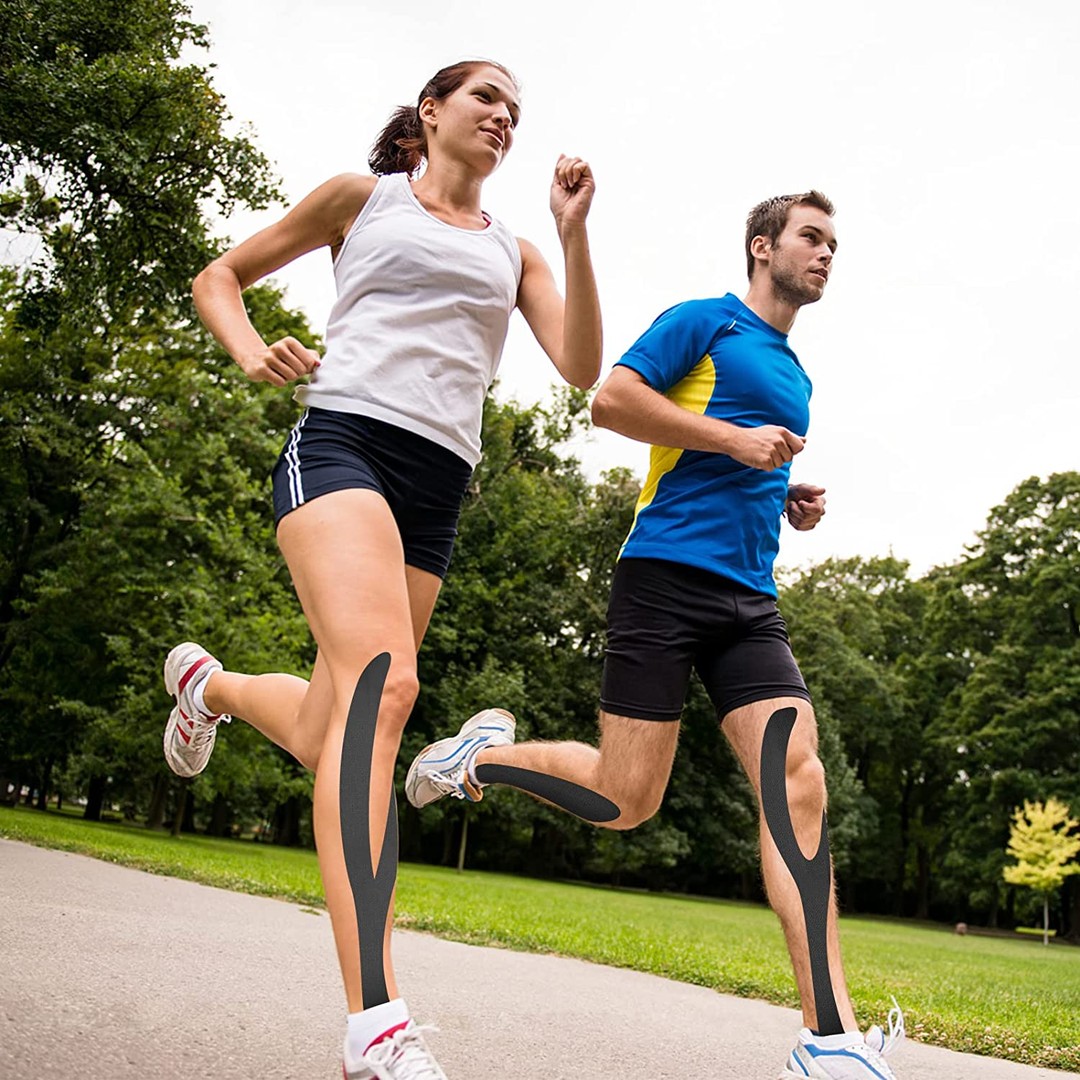 deportes - Cinta atlética, kinesiología, cinta deportiva para lesiones, 5cm x 5metros 3