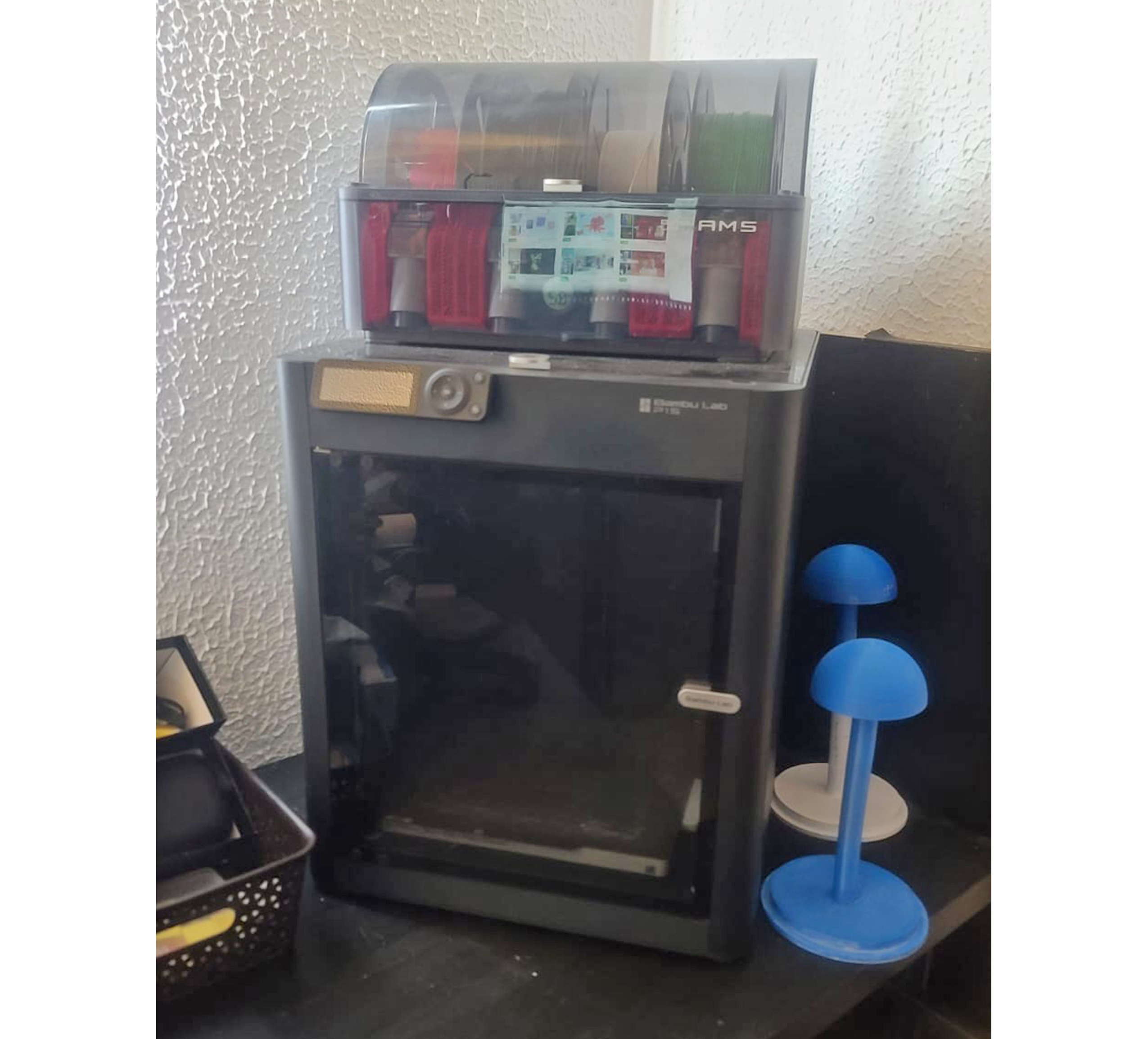 impresoras y scanners - impresora 3D bambu lab P1 serie + AMS + varios fil 0