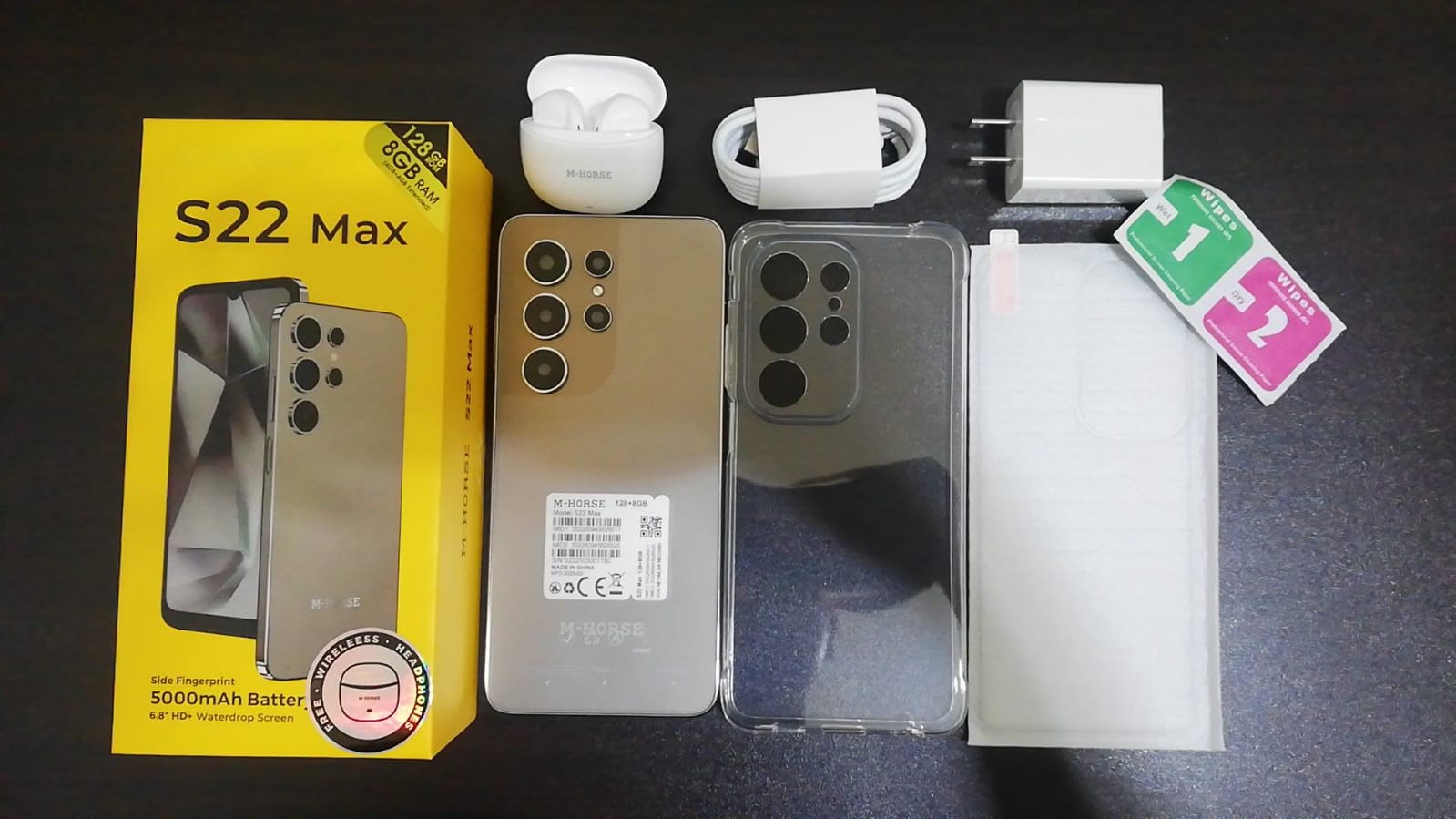 celulares y tabletas -  Teléfono M-HORSE S22 MAX 128GB + 8GB 2