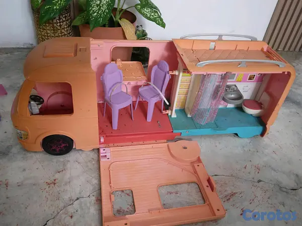 juguetes - Auto Caravana de Barbie  2