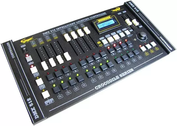accesorios para electronica - CONTROLADOR DE LUCES DE ESCENARIO DMX 512 LUZ 2