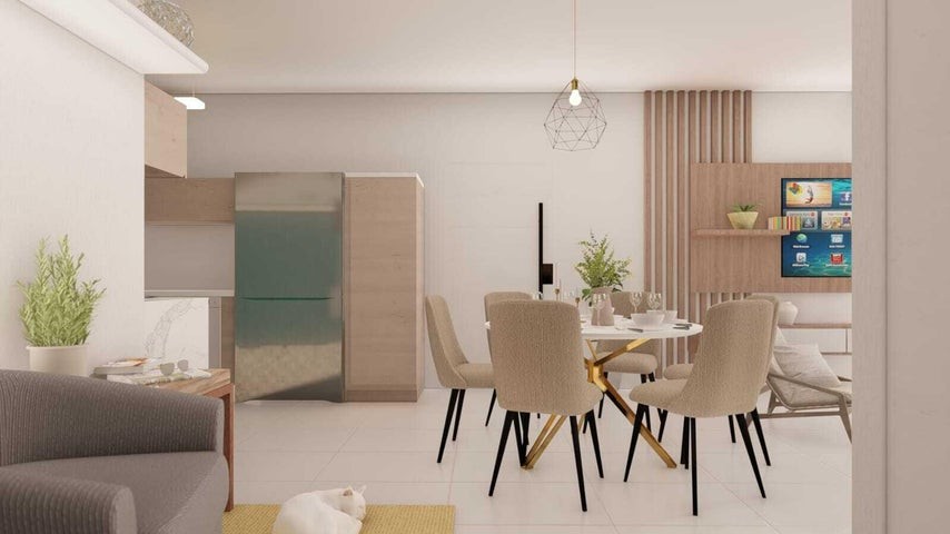 apartamentos - Proyecto en venta Punta Cana #24-1605 un dormitorio, balcón, terraza, ascensor. 2