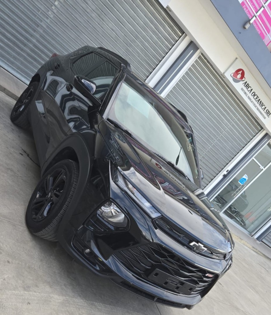 jeepetas y camionetas - CHEVROLET TRAILBLAZER 2022 NEGRO GASOLINA 3