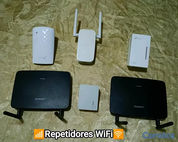 otros electronicos - cargador portátil Nuevo repetidor wifi usado  7