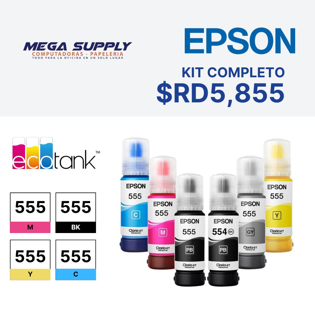impresoras y scanners - KIT DE 4 BOTELLAS  DE TINTA EPSON 544    0