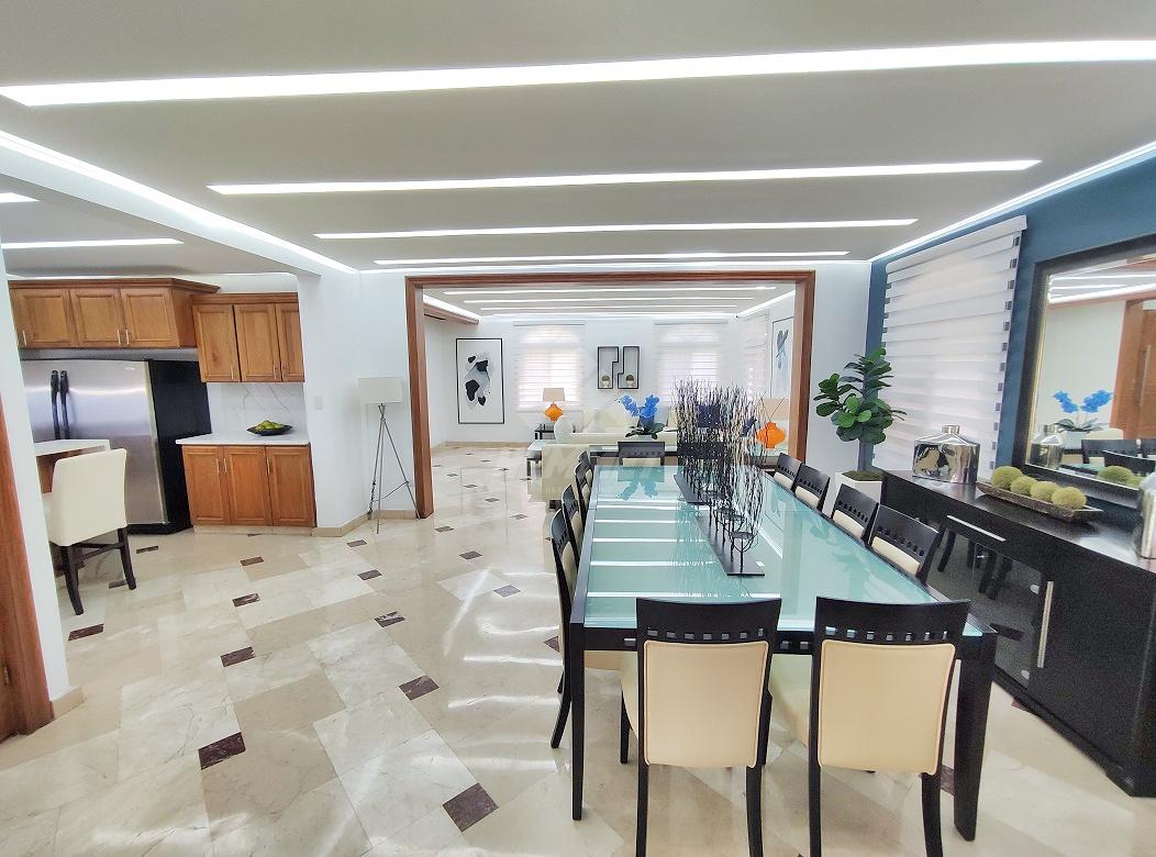 casas - MODERNA CASA AMUEBLADA CON PISCINA CERROS GURABO SANTIAGO 4