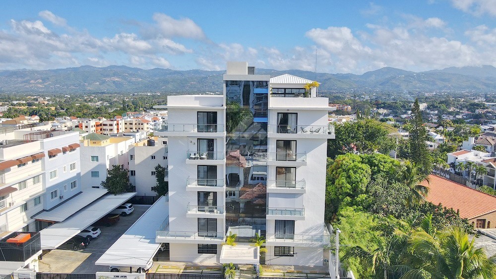 apartamentos - TORRE ASCENSOR Y PARQUEOS TECHADOS CERROS GURABO SANTIAGO  0