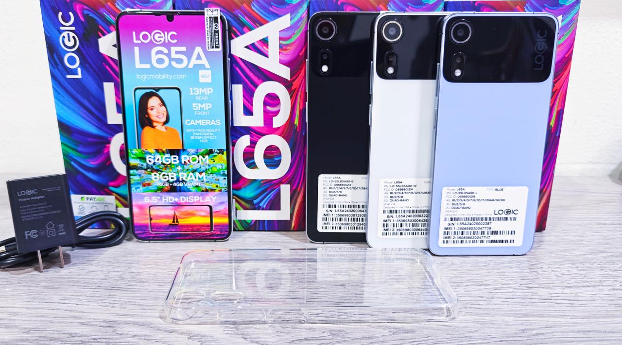 celulares y tabletas - LOGIC L65A 64GB NUEVO DE CAJA