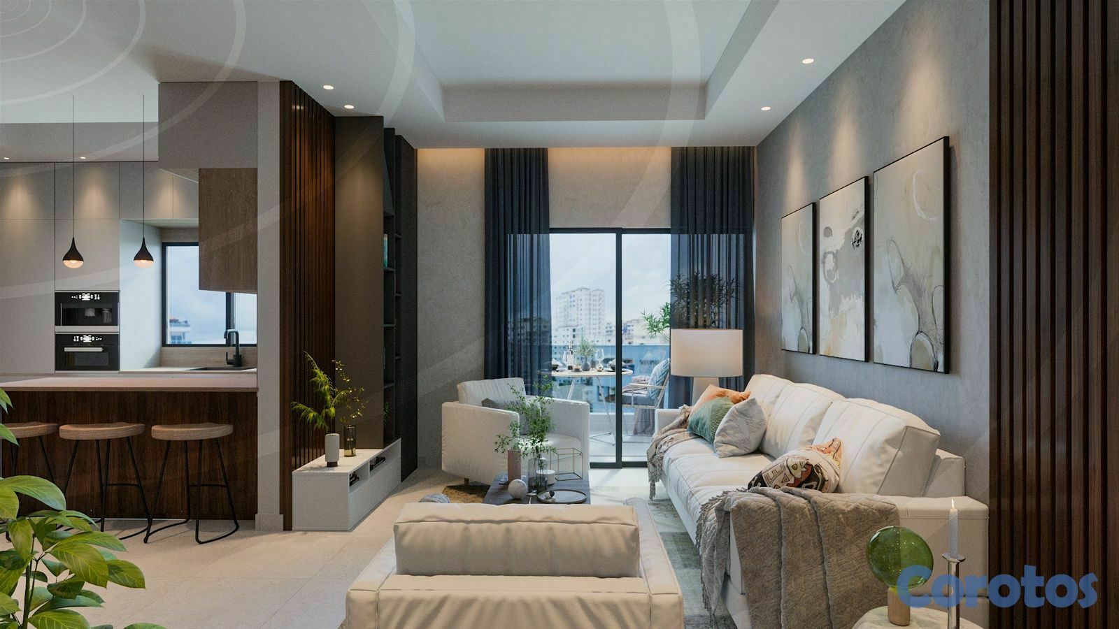 apartamentos - Vendo apartamentos MYRAGE TOWER II en el Ensanche  1