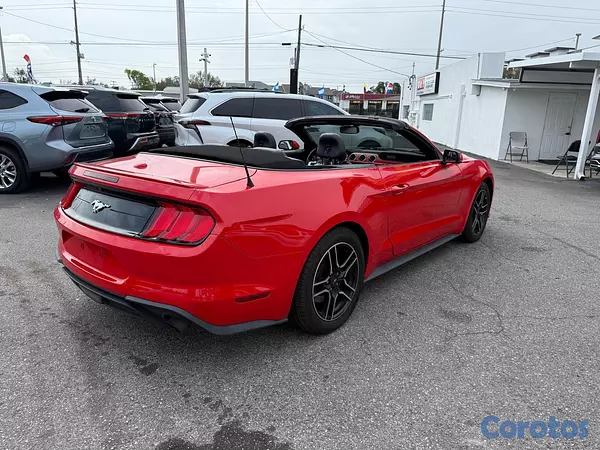 carros - FORD MUSTANG ROJO 2020 CONVERTIBLE   4