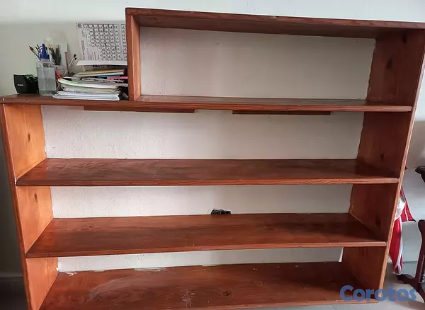 muebles y colchones - De oportunidad librero de 5x5 pies. Madera americana prensada. 6