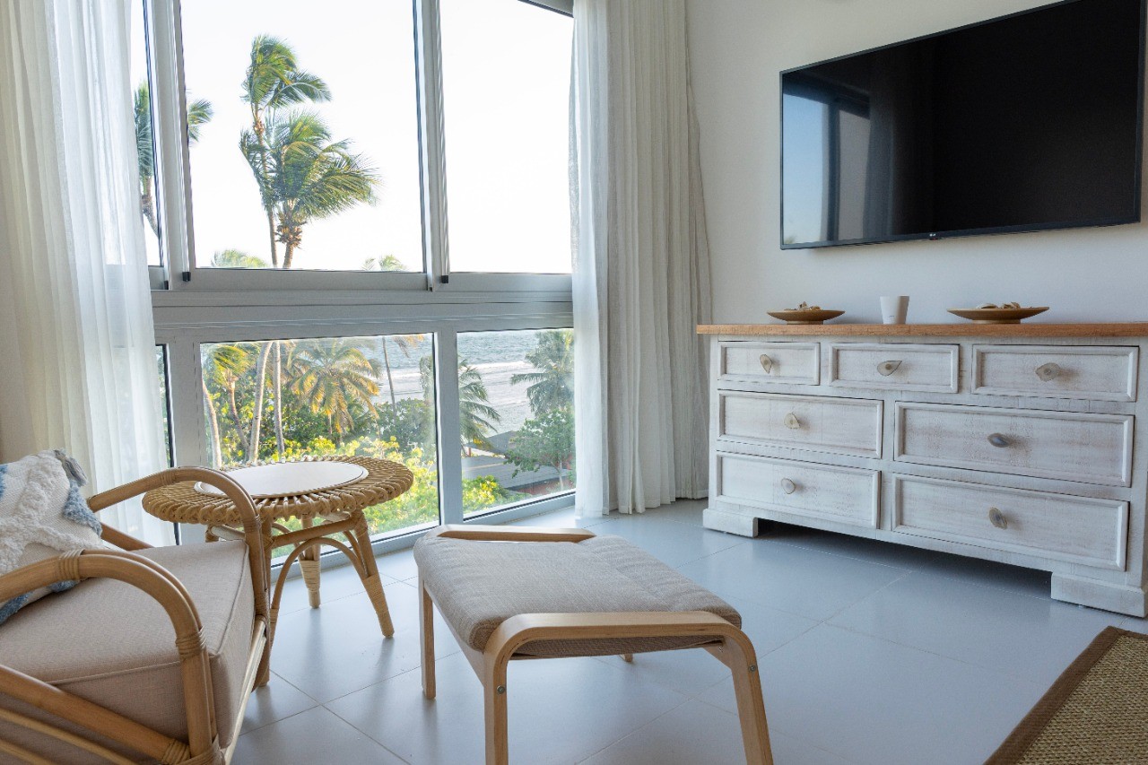 apartamentos - VENDO / ALQUILO Piso 4 con vista al mar, amueblado, en juan Dolió Código: PD155 6
