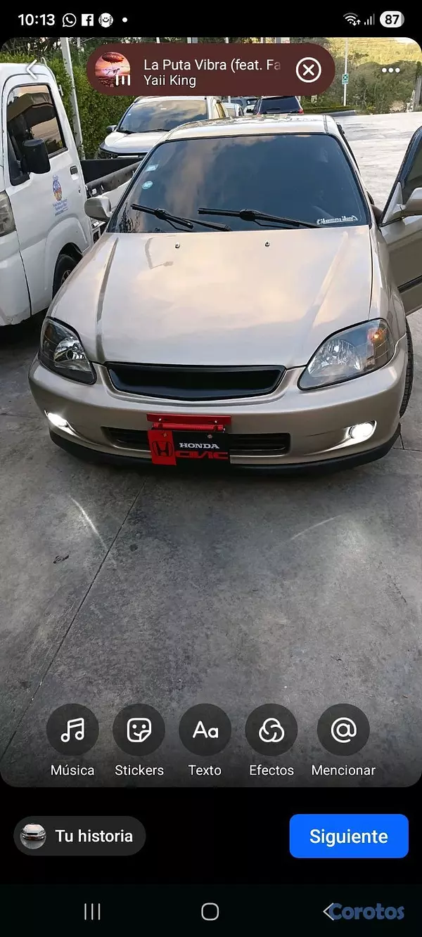 carros - civic 2000 sin detalle todo nitido estoy en sancritobal solo interesado LX ameri 9