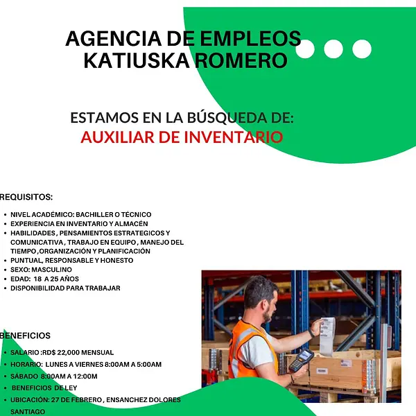 empleos disponibles - Empleos varios 1