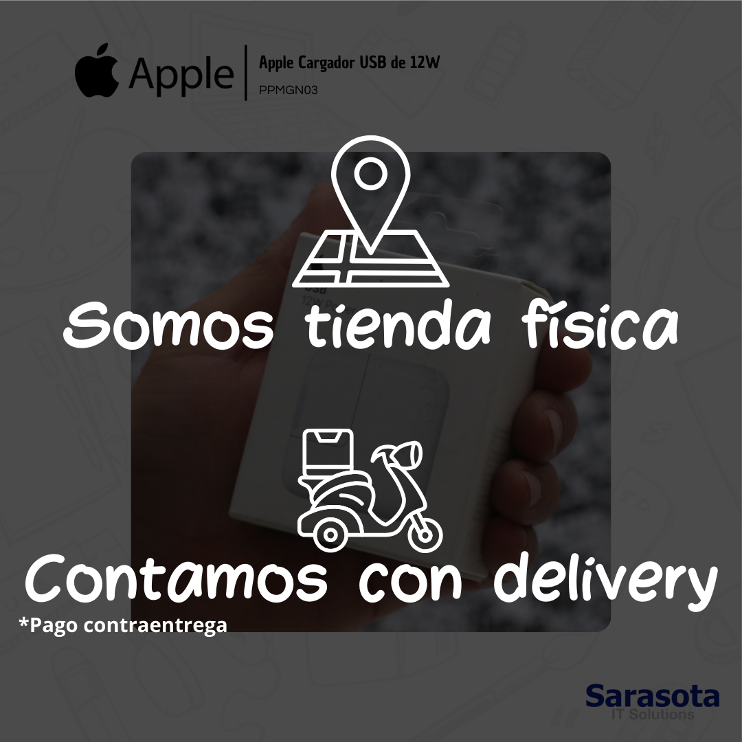 accesorios para electronica -  Adaptador fuente de corriente USB de 12W de Apple 2