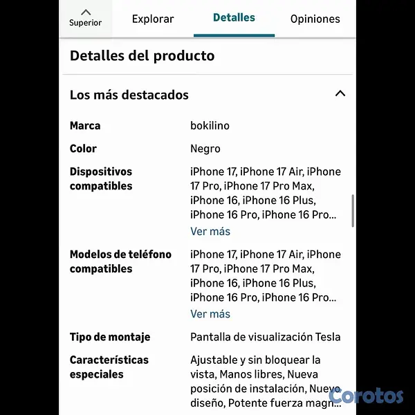 accesorios para electronica - Soporte para teléfono 6