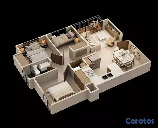 apartamentos - Hermoso proyecto de apartamentos en la Carretera Mella, Sto. Dgo. Este 4