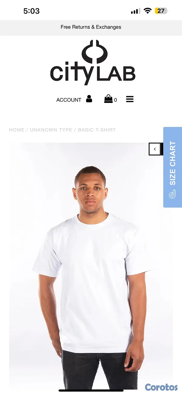 ropa para hombre - vente de t- shirt city lab x Mayor y detalle  3